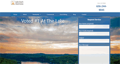 Desktop Screenshot of lakeozarkelectrician.com